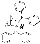 structure of CAS# 71042-55-2, (2R,3R)-(-)-2,3-二(二苯基膦基)双环[2.2.1]庚-5-烯