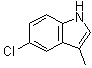 structure of CAS# 71095-42-6, 5-Chloro-3-methyl-1H-indole