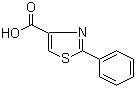 structure of CAS# 7113-10-2, 2-苯基-1,3-噻唑-4-甲酸