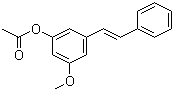 CAS 登录号：71144-78-0, (E)-3-乙酰氧基-5-甲氧基二苯乙烯