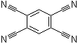 structure of CAS# 712-74-3, 1,2,4,5-苯四甲腈