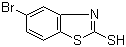 structure of CAS# 71216-20-1, 5-溴-2-巯基苯并噻唑