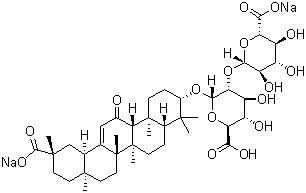 CAS 登录号：71277-79-7, 甘草酸二钠