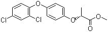 CAS 登录号：71283-65-3, (2R)-2-[4-(2,4-二氯苯氧基)苯氧基]丙酸甲酯