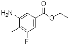 structure of CAS# 713-47-3, 3-氨基-5-氟-4-甲基苯甲酸乙酯
