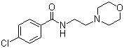 structure of CAS# 71320-77-9, 吗氯贝胺