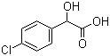 CAS 登录号：7138-34-3, 4-氯扁桃酸, 对氯扁桃酸, 2-(4-氯苯基)-2-羟基乙酸