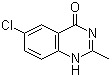 CAS 登录号：7142-09-8, 6-氯-2-甲基喹唑啉-4(3H)-酮