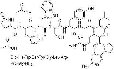 CAS 登录号：71447-49-9, 戈那瑞林二醋酸盐
