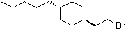 CAS # 71458-14-5, trans-1-(Bromoethyl)-4-pentylcyclohexane
