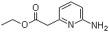 structure of CAS# 71469-82-4, (6-氨基吡啶-2-基)乙酸乙酯