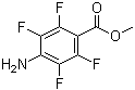structure of CAS# 715-37-7, 4-氨基-2,3,5,6-四氟苯甲酸甲酯