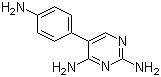 CAS 登录号：71552-29-9, 5-(4-氨基苯基)-2,4-嘧啶二胺