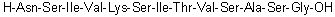 CAS # 716315-84-3, L-Asparaginyl-L-seryl-L-isoleucyl-L-valyl-L-lysyl-L-seryl-L-isoleucyl-L-threonyl-L-valyl-L-seryl-L-alanyl-L-seryl-glycine