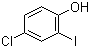 structure of CAS# 71643-66-8, 4-氯-2-碘苯酚