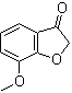 structure of CAS# 7169-37-1, 7-甲氧基苯并呋喃-3-酮