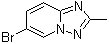 structure of CAS# 7169-95-1, 6-溴-2-甲基-[1,2,4]三氮唑并[1,5-a]吡啶