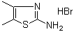 structure of CAS# 7170-76-5, 2-Amino-4,5-dimethylthiazole hydrobromide