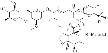 CAS 登录号：71751-41-2 (86753-29-9), 阿维菌素