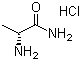 structure of CAS# 71810-97-4, (2R)-2-Aminopropanamide hydrochloride