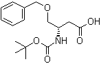 CAS 登录号：718608-08-3, (S)-4-苄氧基-3-(叔丁氧羰基氨基)丁酸