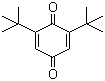 structure of CAS# 719-22-2, 2,6-二叔丁基苯醌