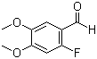 structure of CAS# 71924-62-4, 6-氟藜芦醛