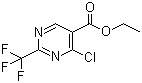 CAS 登录号：720-01-4, 2-三氟甲基-4-氯嘧啶-5-羧酸乙酯
