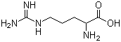 structure of CAS# 7200-25-1, DL-Arginine