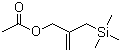 2-(Trimethylsilylmethyl)allyl acetate molecular structure (CAS 72047-94-0)