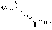 structure of CAS# 7214-08-6, Zinc glycinate