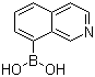 structure of CAS# 721401-43-0, 异喹啉-8-硼酸