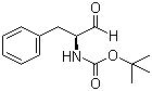 structure of CAS# 72155-45-4, N-Boc-L-苯丙氨醛