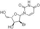 structure of CAS# 72218-68-9, 2'-Bromo-2'-deoxyuridine