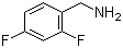 structure of CAS# 72235-52-0, 2,4-Difluorobenzylamine