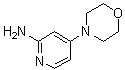 structure of CAS# 722549-98-6, 4-(Morpholin-4-yl)pyridin-2-amine