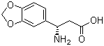 CAS # 723284-83-1, (S)-3-Amino-3-benzo[1,3]dioxol-5-ylpropionic acid, (S)-3-Amino-3-(3,4-methylendioxyphenyl)propionic acid