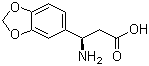 CAS # 723284-85-3, (R)-3-Amino-3-benzo[1,3]dioxol-5-ylpropionic acid, (R)-3-Amino-3-(3,4-methylendioxyphenyl)propionic acid