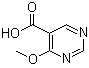 CAS # 72411-89-3, 4-Methoxy-5-pyrimidinecarboxylic acid