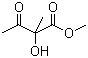 structure of CAS# 72450-34-1, 2-Hydroxy-2-methyl-3-oxobutanoic acid methyl ester