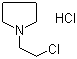 CAS # 7250-67-1, N-(2-Chloroethyl)pyrrolidine hydrochloride, 2-Pyrrolidinoethyl chloride hydrochloride