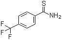 structure of CAS# 72505-21-6, 4-(Trifluoromethyl)thiobenzamide