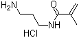 CAS 登录号：72607-53-5, N-(3-氨基丙基)甲基丙烯酰胺盐酸盐