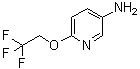 structure of CAS# 72617-82-4, 6-(2,2,2-三氟乙氧基)吡啶-3-胺