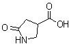 2-氧代吡咯烷-4-羧酸分子结构 (CAS 7268-43-1)