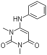 CAS # 7278-51-5, 6-Anilino-1,3-dimethyluracil, 1,3-Dimethyl-6-(phenylamino)uracil