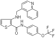 structure of CAS# 728033-96-3, OSI 930