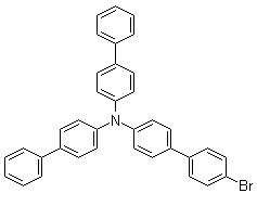 CAS 登录号：728039-63-2, N,N-双(联苯-4-基)-4'-溴联苯-4-胺