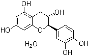 structure of CAS# 7295-85-4, (+/-)-Catechin hydrate