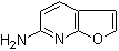 呋喃并[2,3-b]吡啶-6-胺分子结构 (CAS 73010-07-8)